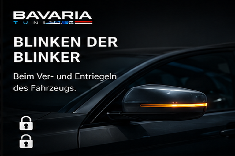 BMW Blinker Codierung Verriegeln Entriegeln