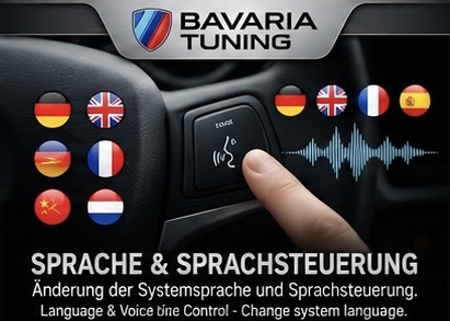 BMW Sprache Sprachsteuerung ändern